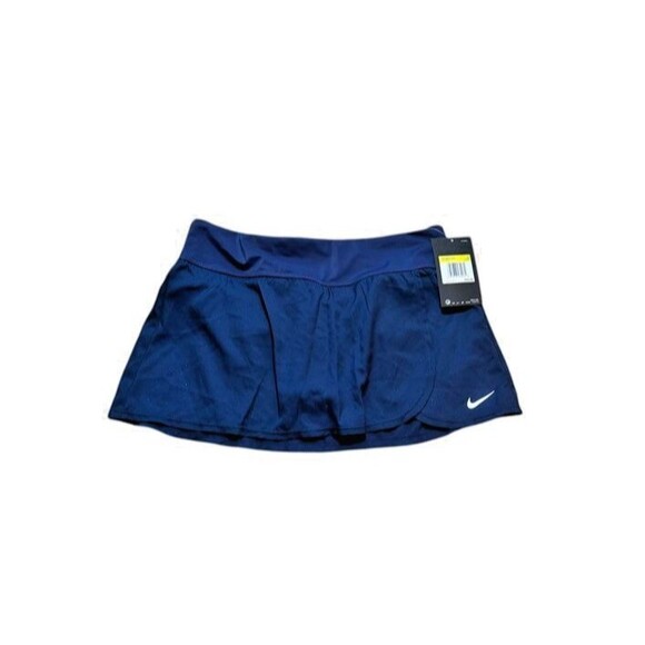 Nike Women's Swim Solid Boardskirt Skirt Midnight Navy Size Small-Bottoms-Skort - Picture 1 of 7